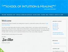 Tablet Screenshot of intuitionandhealing.co.uk